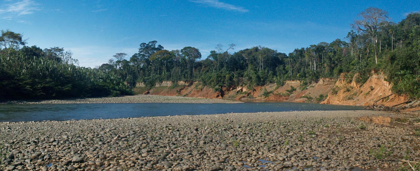 Cliffs above the Madidi where the Andes drop into the Amazon basin.